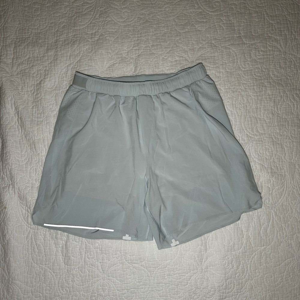 Men's Blue Lululemon Athletic 2-in-1 Lined Shorts